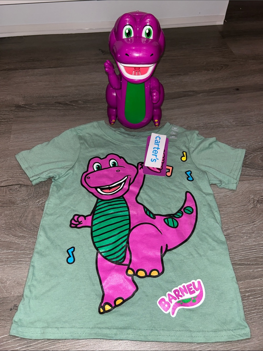 Barney Bubble Machine & Shirt